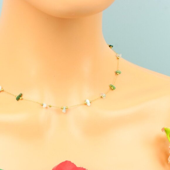 Delicate & Contemporary Necklace Chain, A Lovely Choice for Women, EVCH1117 - Picture 8 of 15